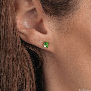 Пусеты Fiore Luna,  Peridot, SWE2127/1 PE S Пусеты Fiore Luna,  Peridot, SWE2127/1 PE S